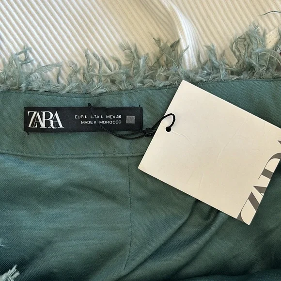 Zara Fuzzy Mini Skirt - Picture 3 of 4